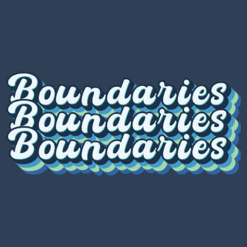 Boundaries Unisex T-Shirt Design
