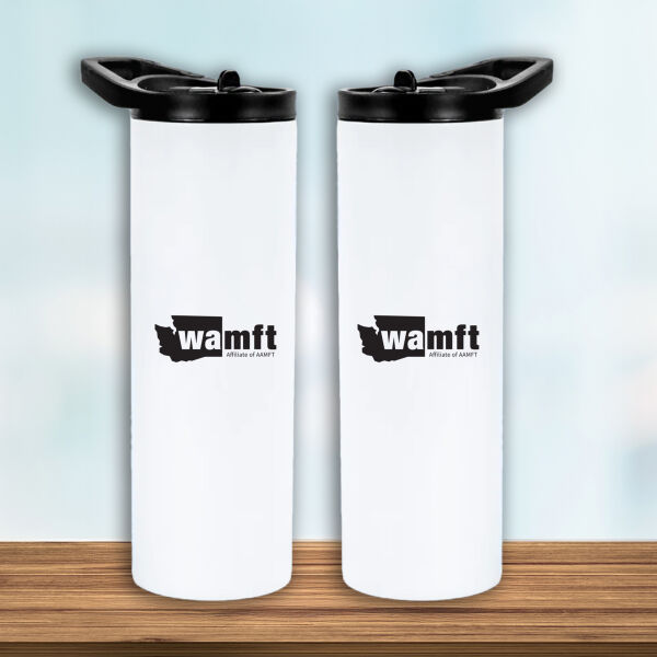 Black Logo Water Bottle Thumbnail